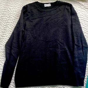 Black Cashmere long sleeve sweater